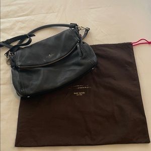 Kate Spade black leather bag